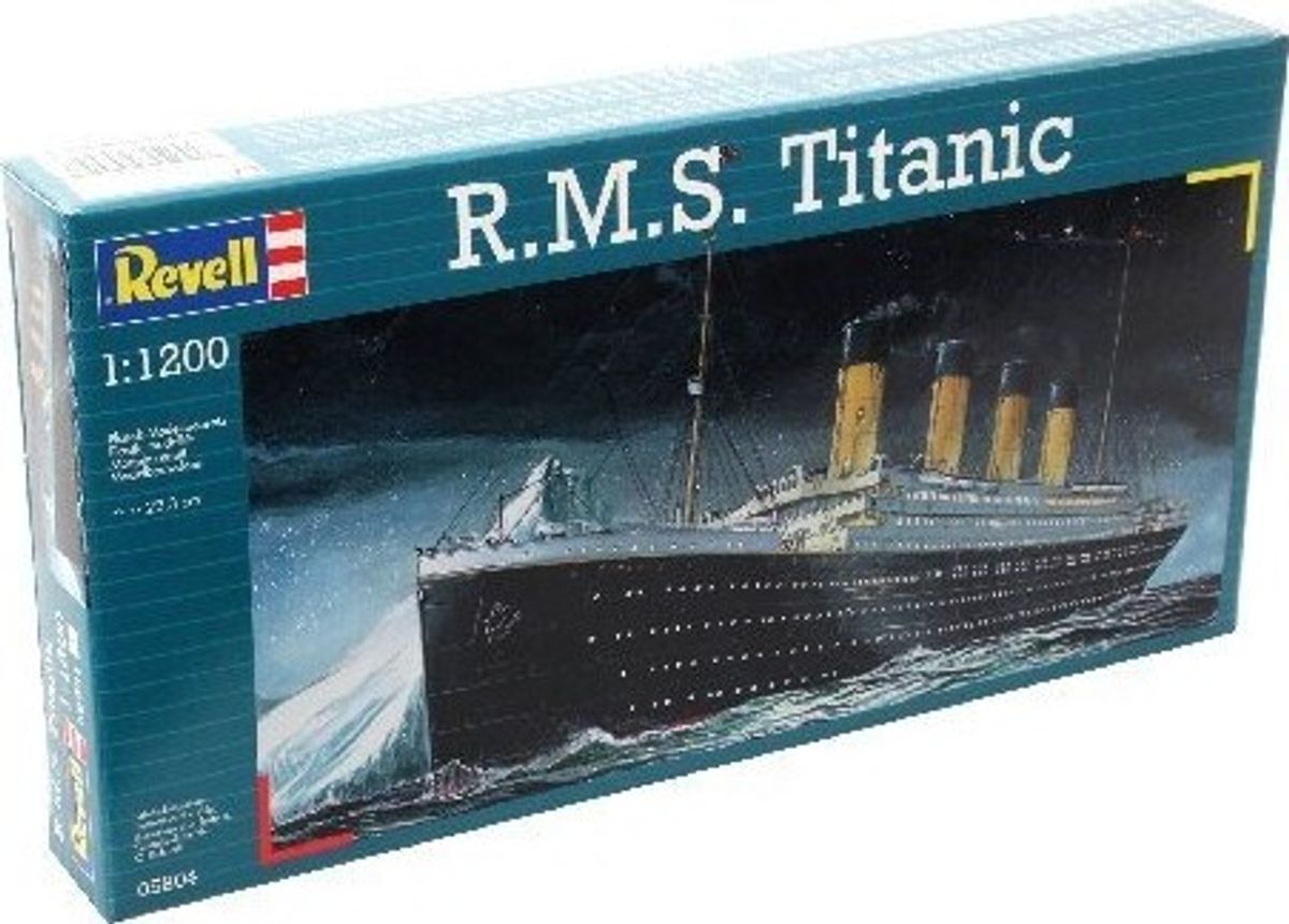 Revell - Rms Titanic Model Skib Byggesæt - 1:1200 - 05804