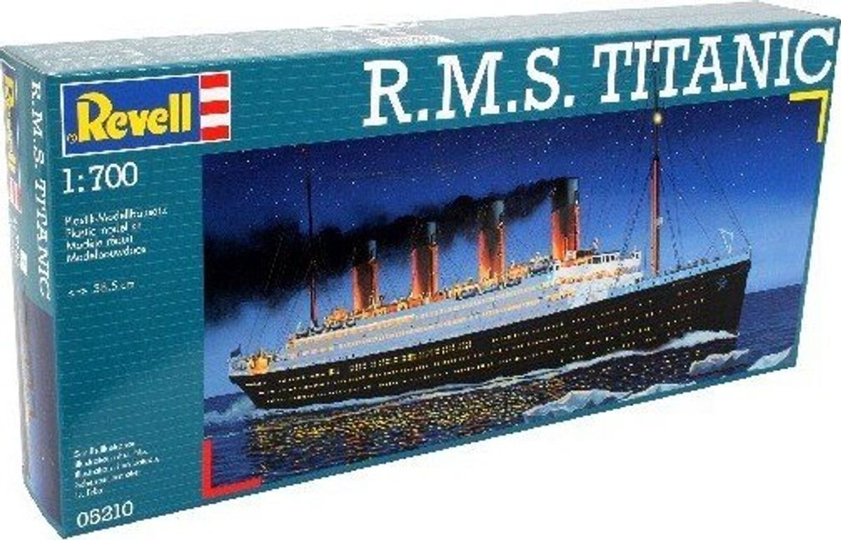 Revell - Rms Titanic Model Skib Byggesæt - 1:700 - 05210