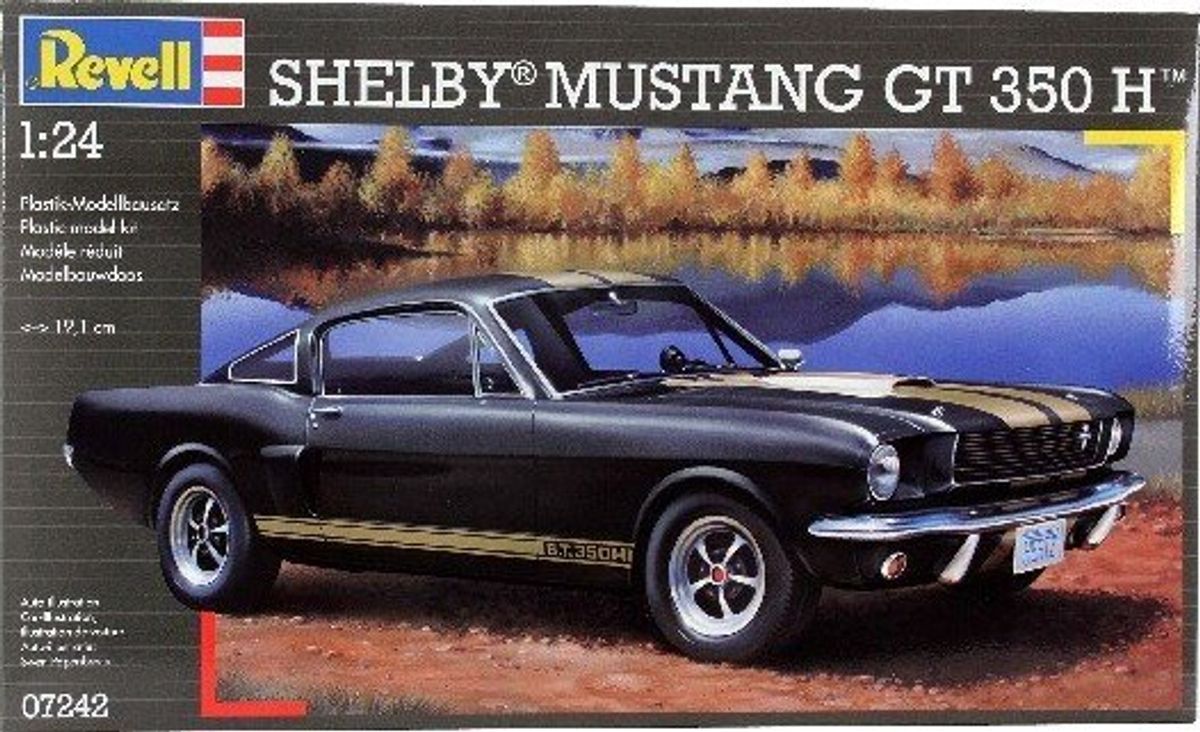 Revell - Shelby Mustang Gt 350 H Bil Byggesæt - 1:24 - 07242