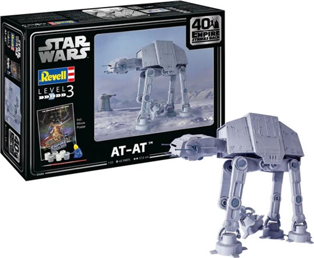 Revell - Star Wars - At-at Model Byggesæt - 1:144 - 01205