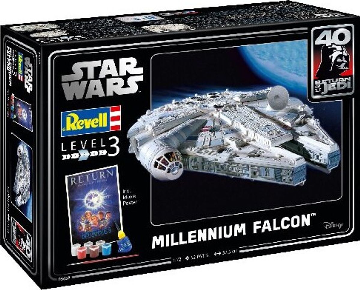 Revell - Star Wars Millennium Falcon - 1:72 - Level 3 - 05659