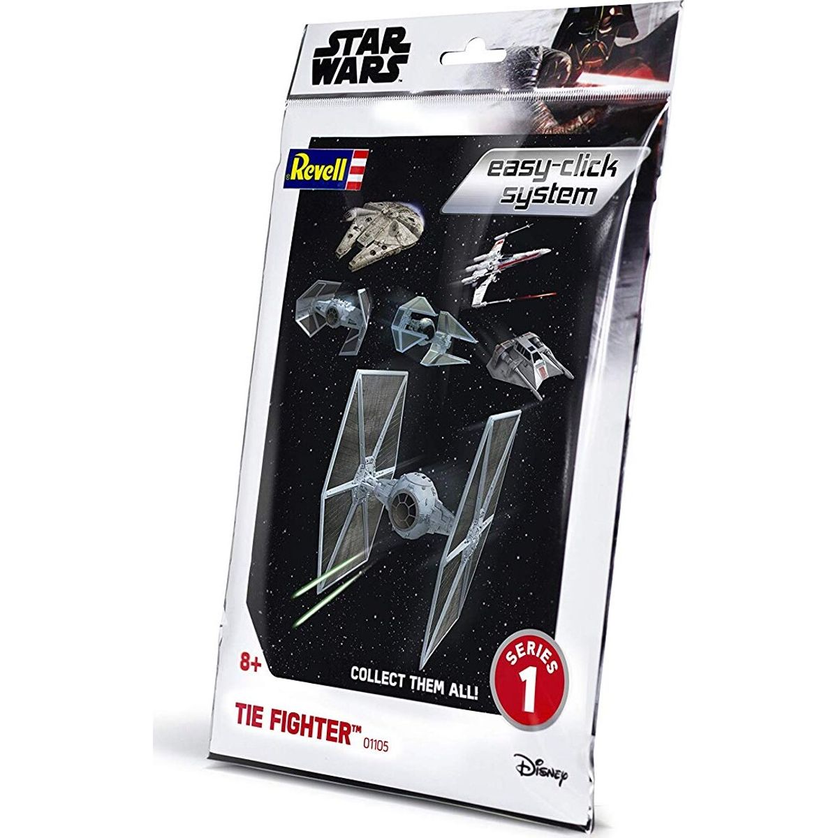 Revell - Star Wars - Tie Fighter - 1:110 - Easy Click - 01105