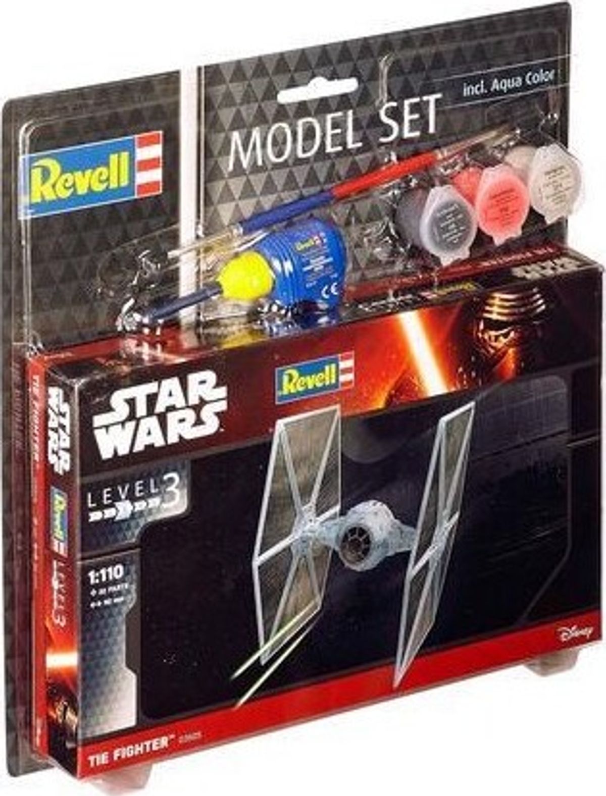 Revell - Tie Fighter Modelfly - 1:110 - Level 3 - 63605