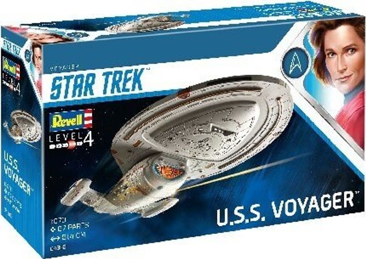 Revell - U.s.s. Voyager Modelrumskib - 1:670 - Level 4 - 04992