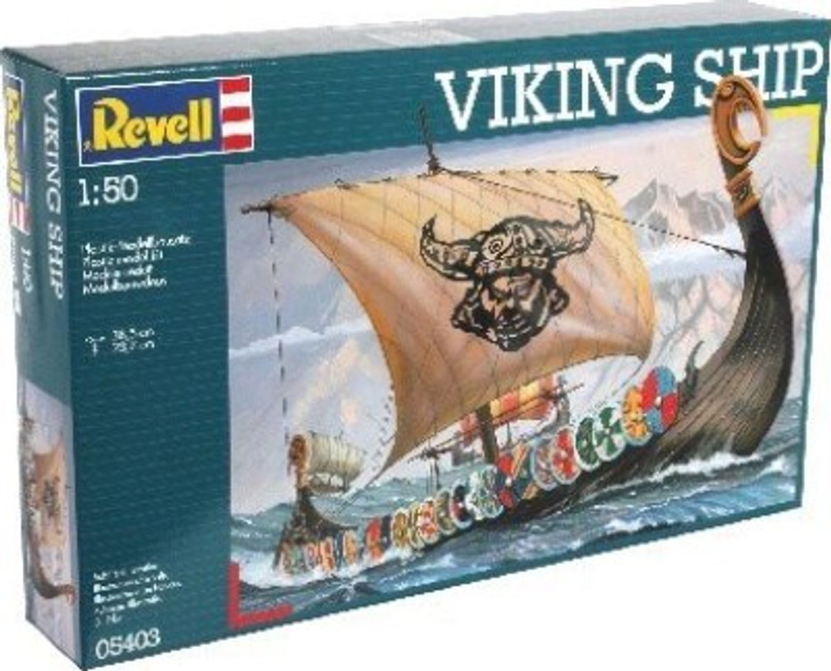 Revell - Viking Ship - Skib Byggesæt - 1:50 - 05403