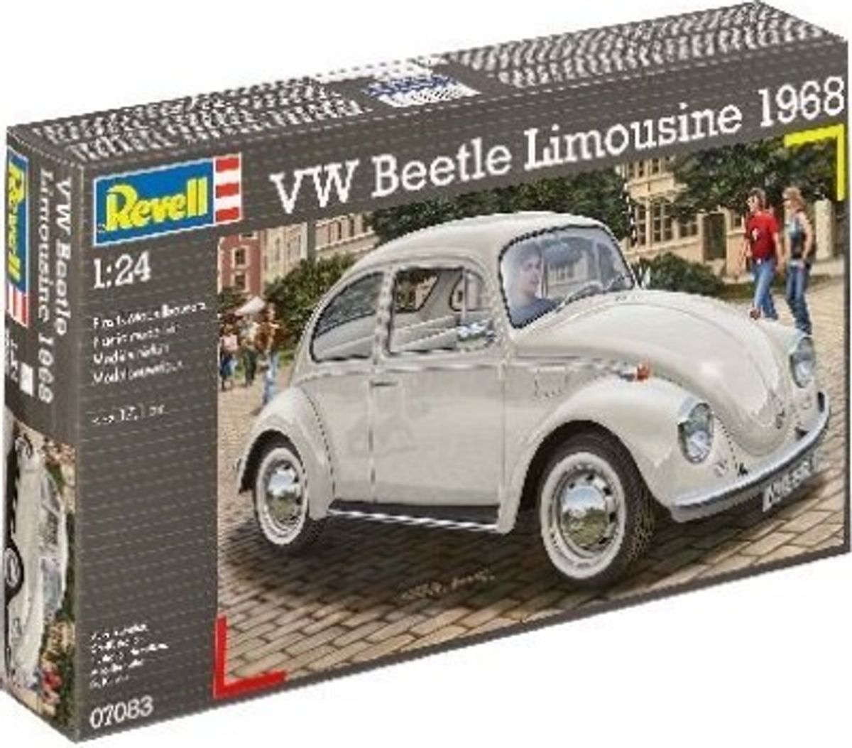 Revell - Vw Beetle Limousine Bil Byggesæt - 1:24 - 07083