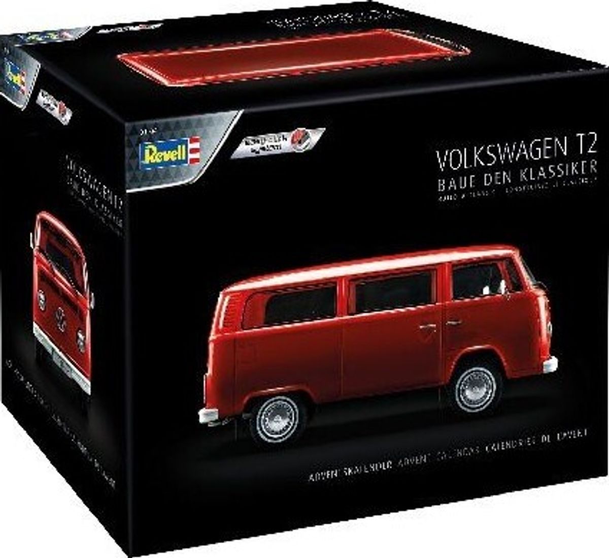 Revell - Vw T2 Bus Adventskalender - Easy Click - 1:16 - 01034