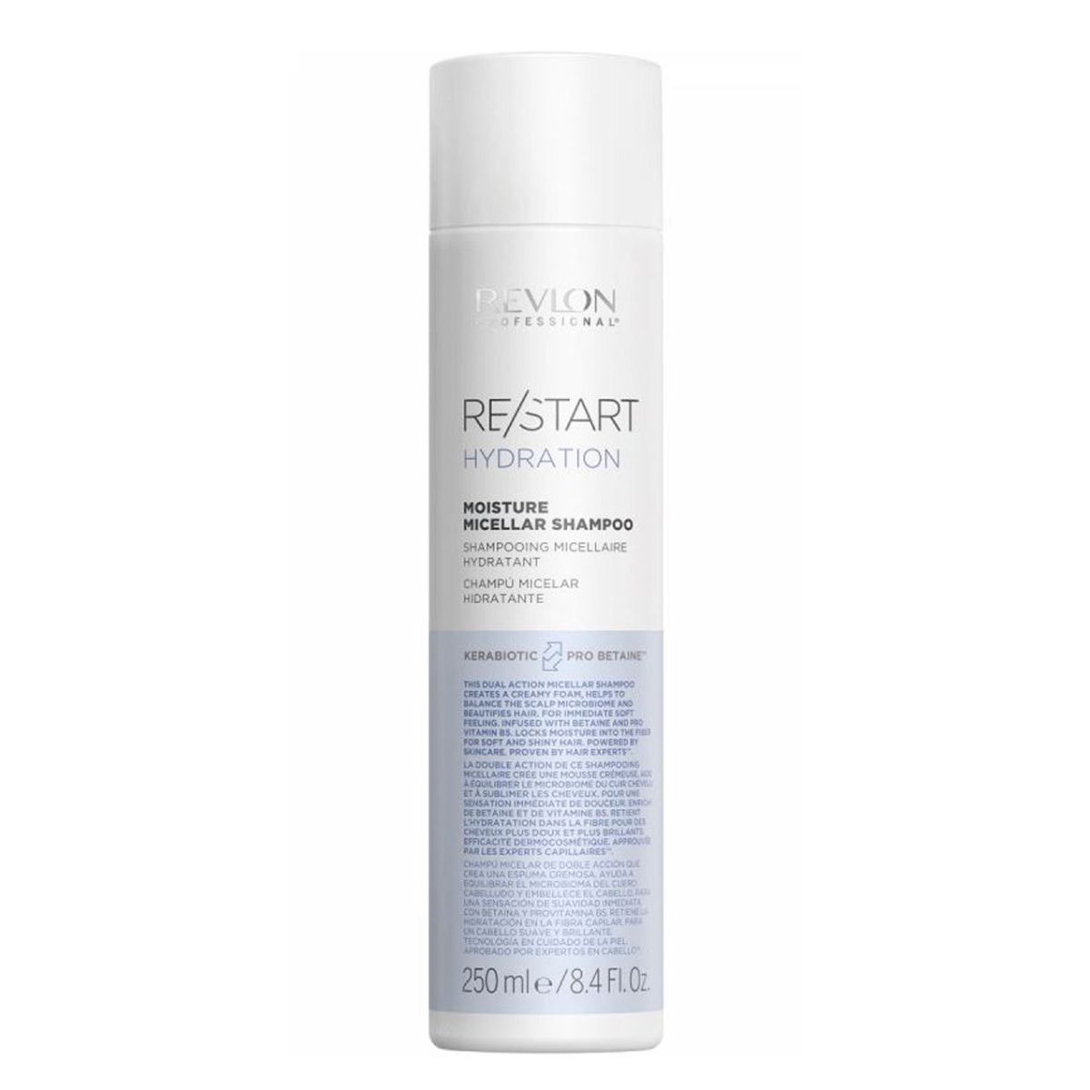 Revlon professional re/start hydration moisture micellar shampoo 250ml