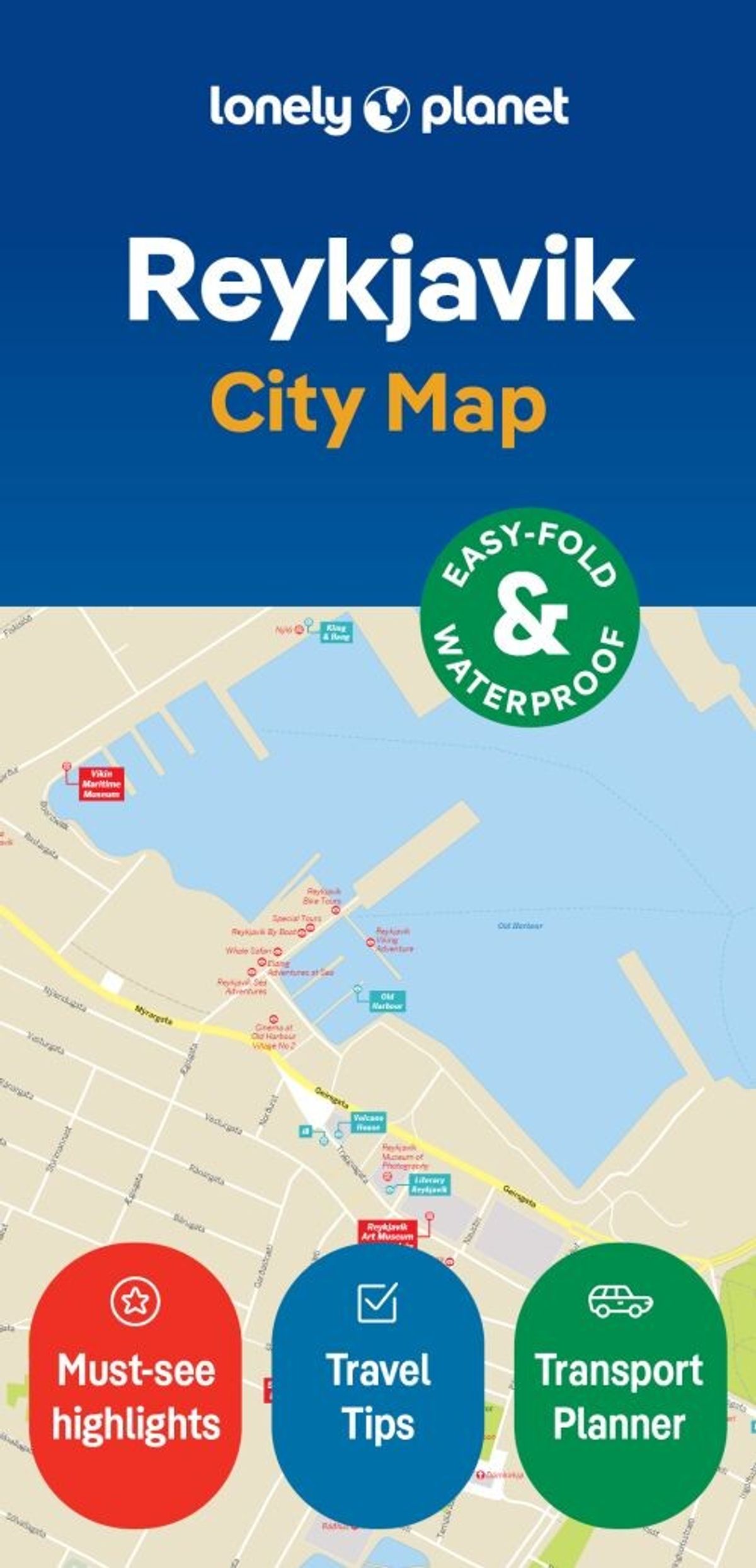 Reykjavik City Map - Diverse - English Book