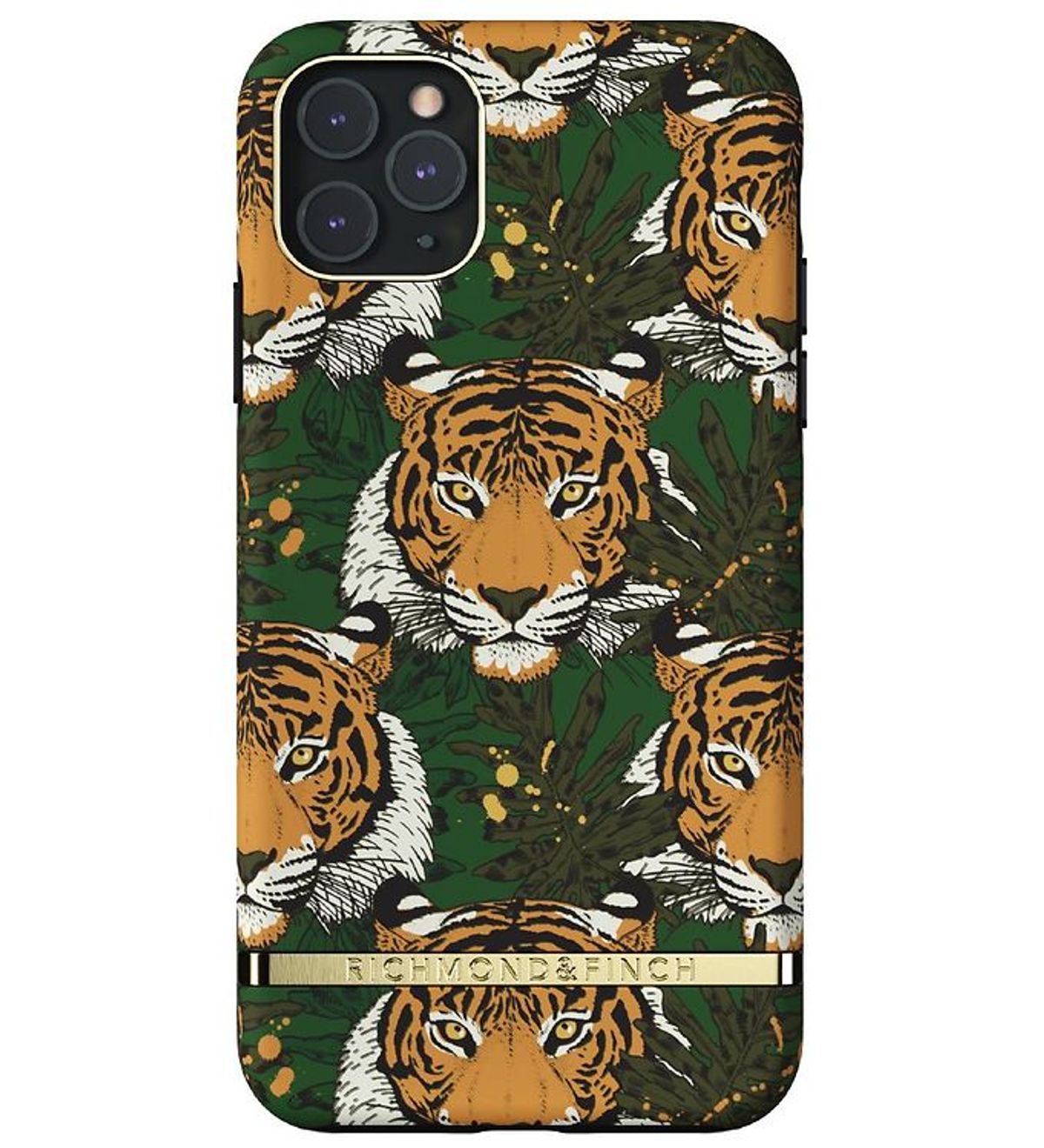 Richmond & Finch Cover - iPhone 11 Pro Max - Green Tiger