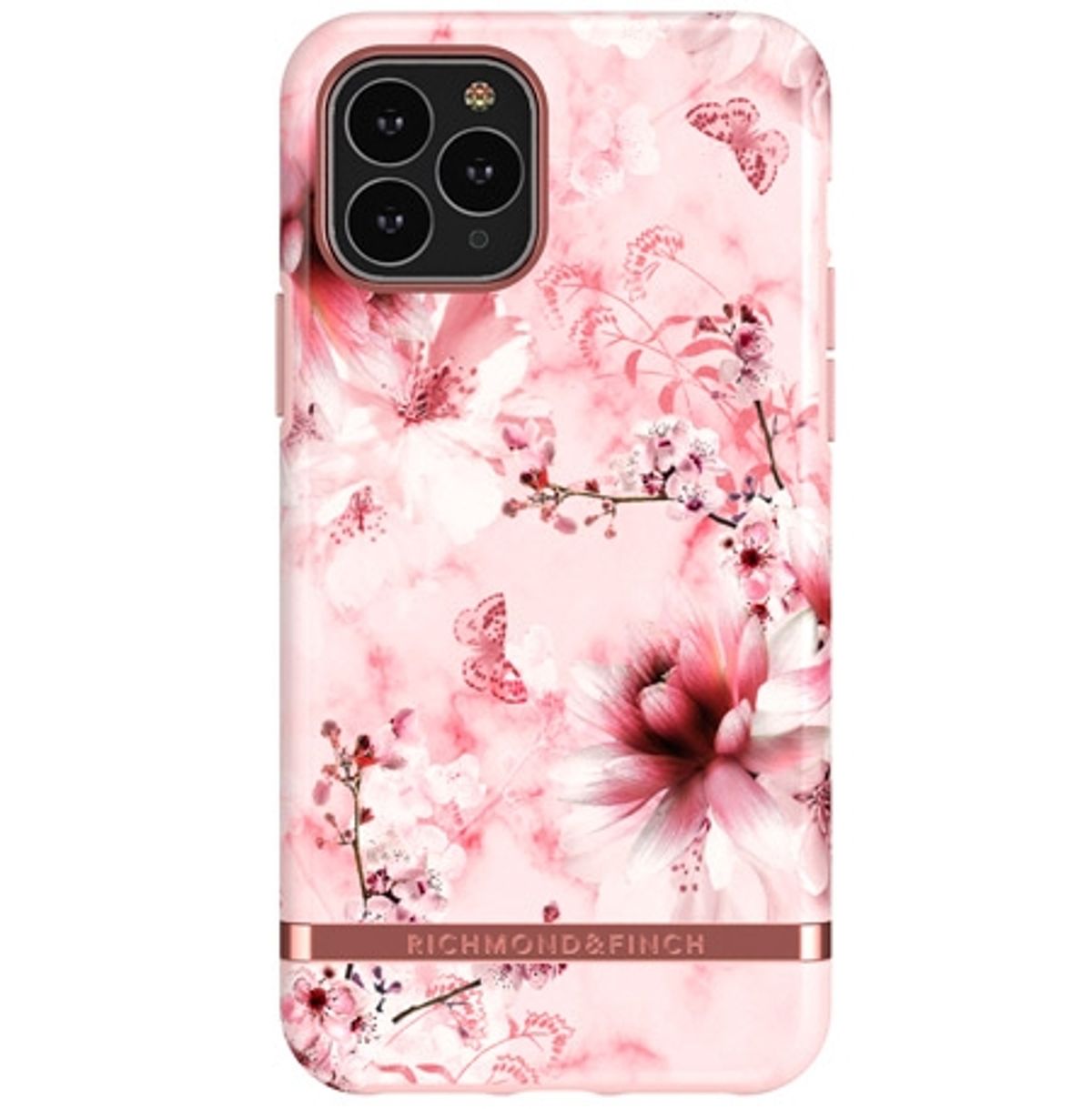 Richmond & Finch Pink Marble Floral iPhone 11 Pro Cover