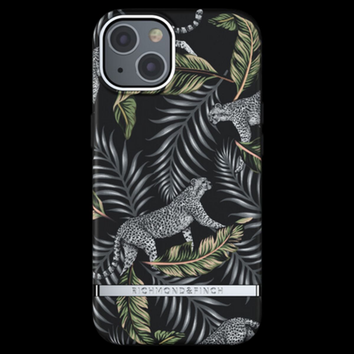 Richmond & Finch Silver Jungle iPhone 13 Cover