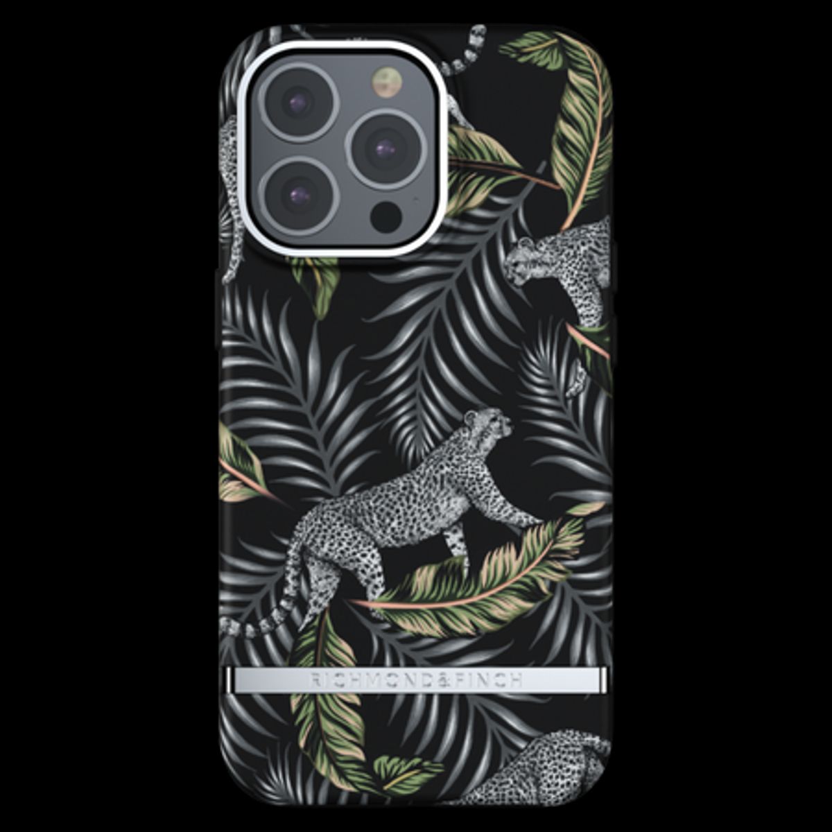 Richmond & Finch Silver Jungle iPhone 13 Pro Cover