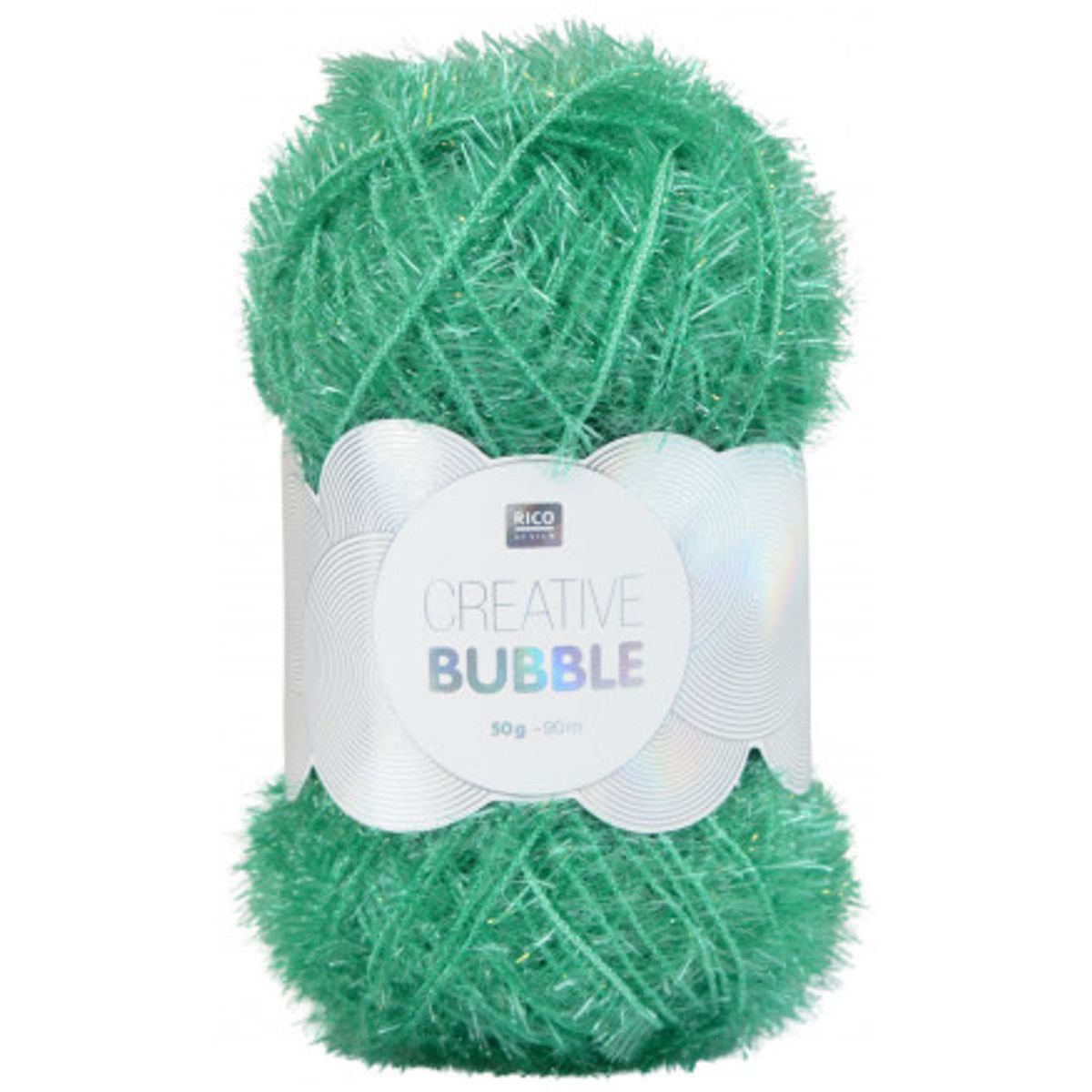 Rico Creative Bubble Garn Unicolor 009 Grøn