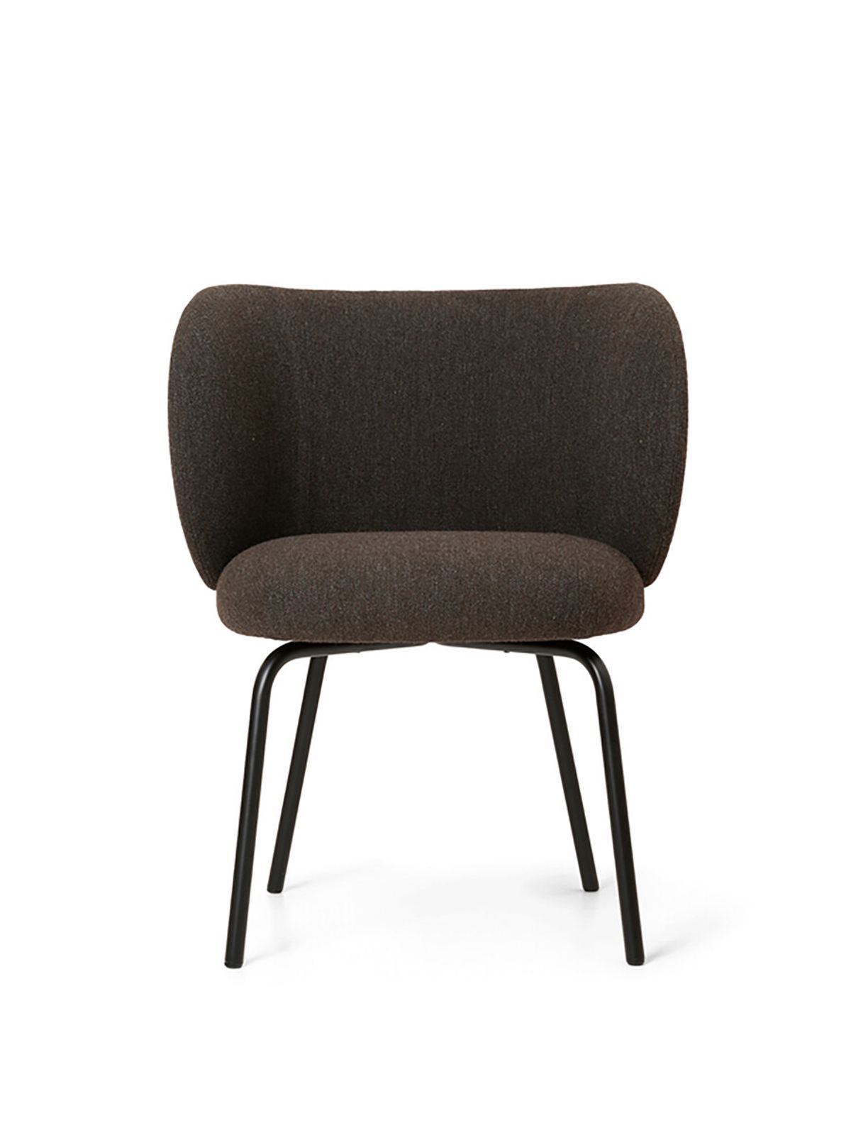 Rico Spisebordsstol fra Ferm Living (Black / Hallingdal 376)