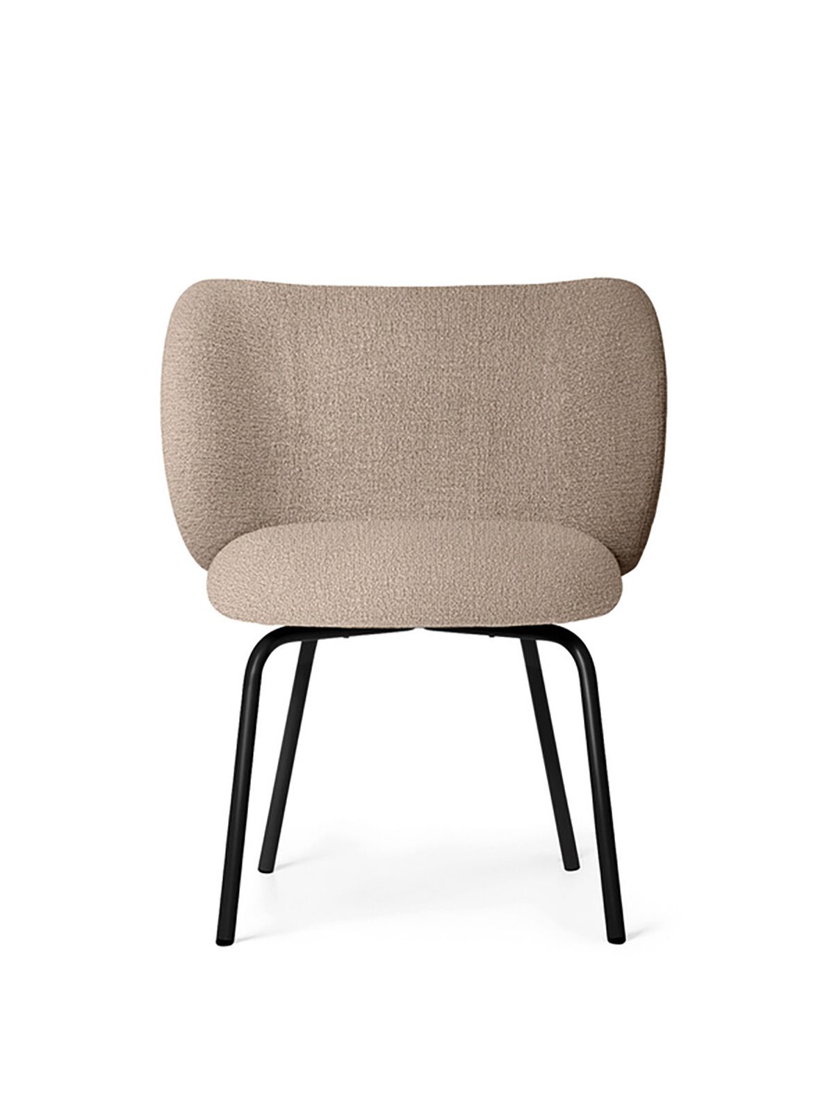 Rico Spisebordsstol fra Ferm Living (Black / Sand Bouclé)