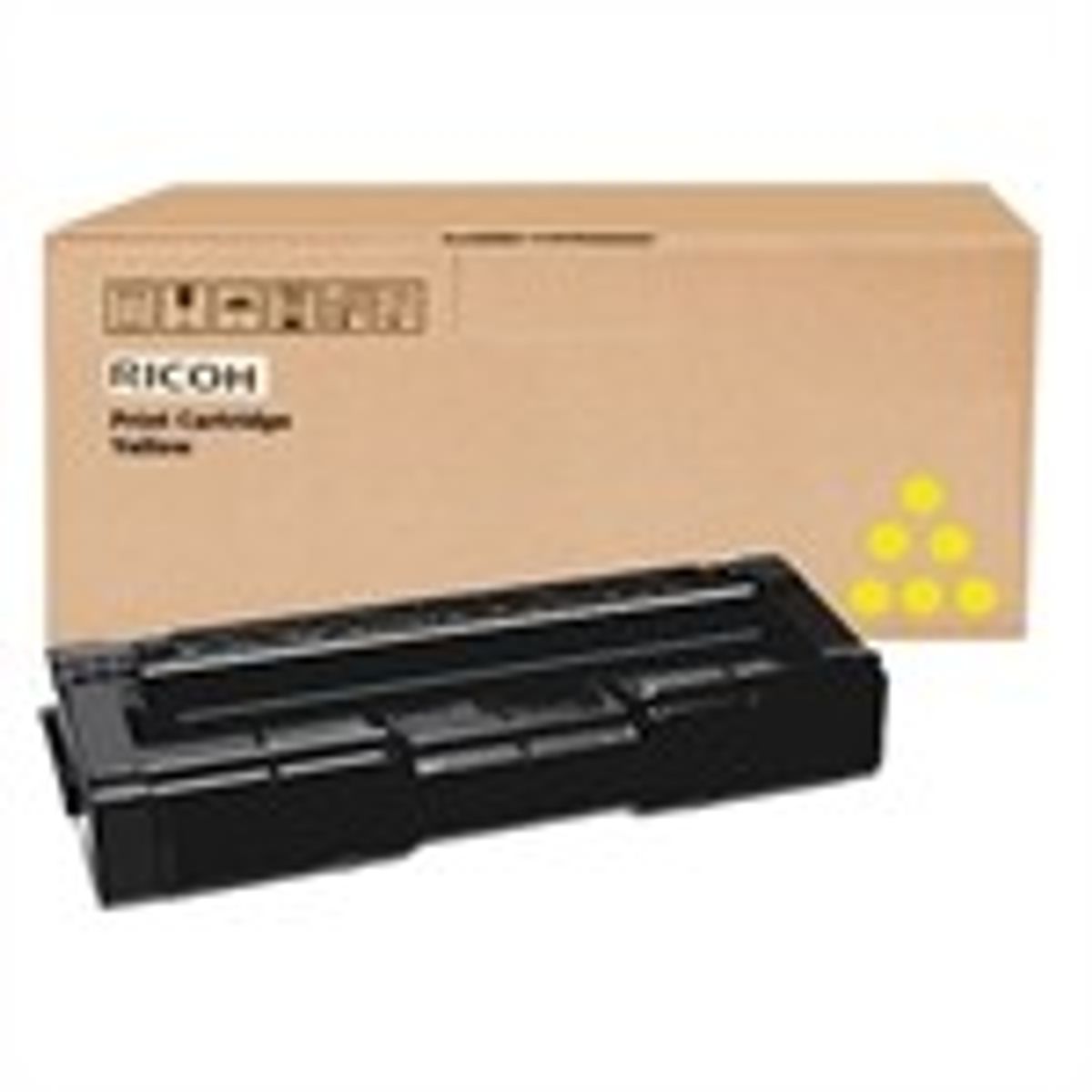 RICOH 407639 Yellow Lasertoner Original