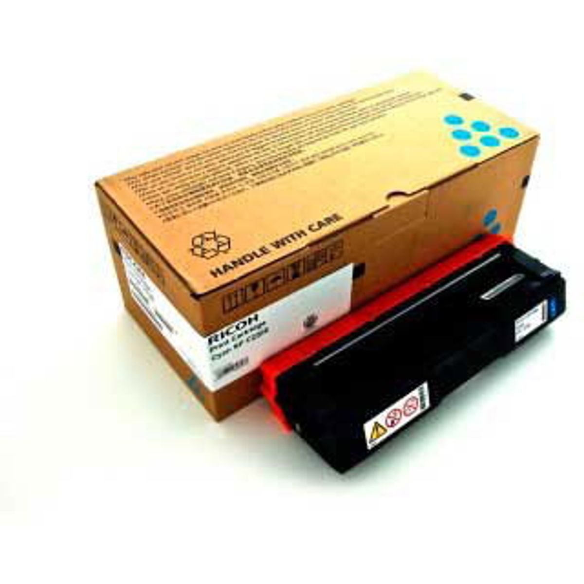 Ricoh 407645 Cyan Lasertoner, 2.000 sider