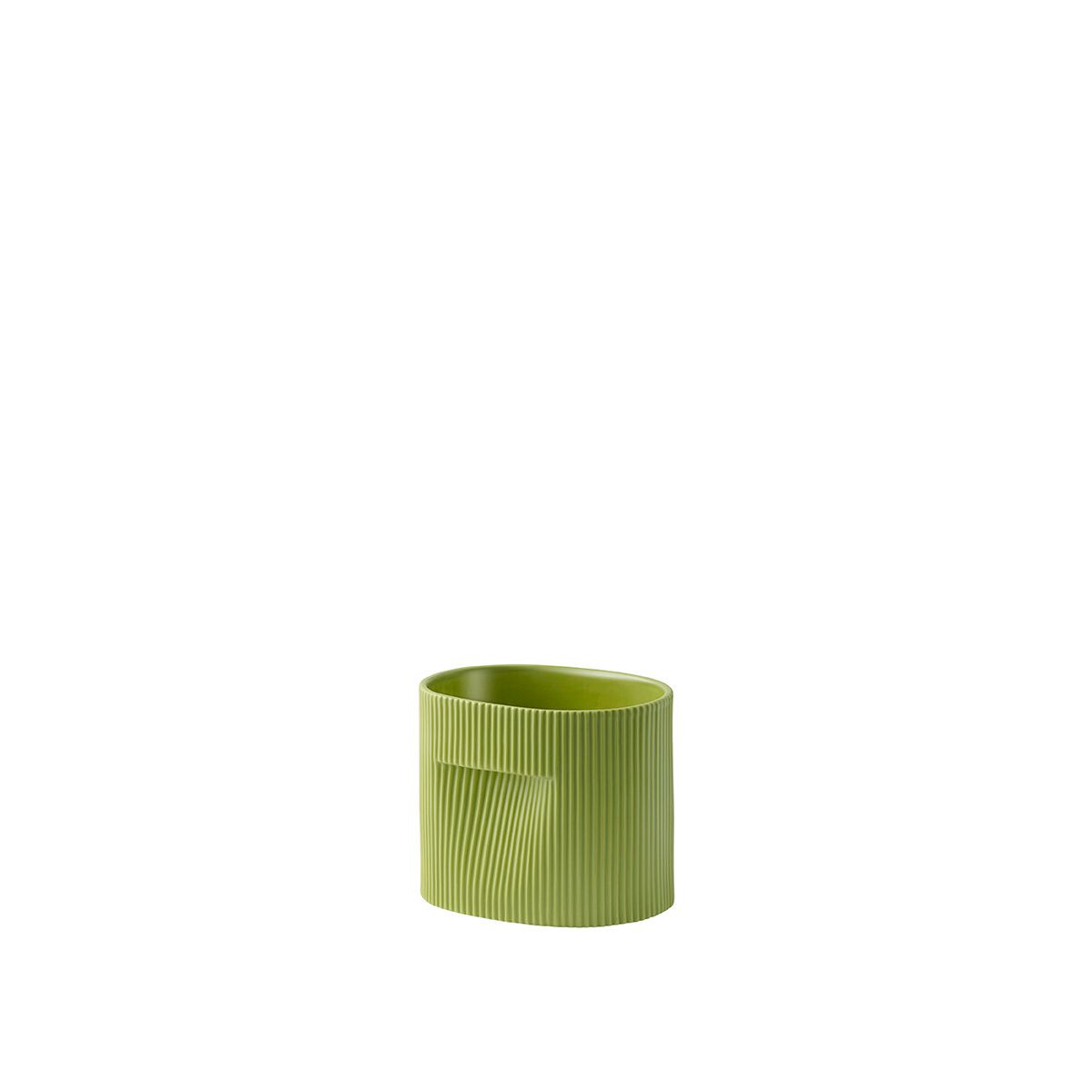 Ridge Planter, moss green fra Muuto (H 15 cm)