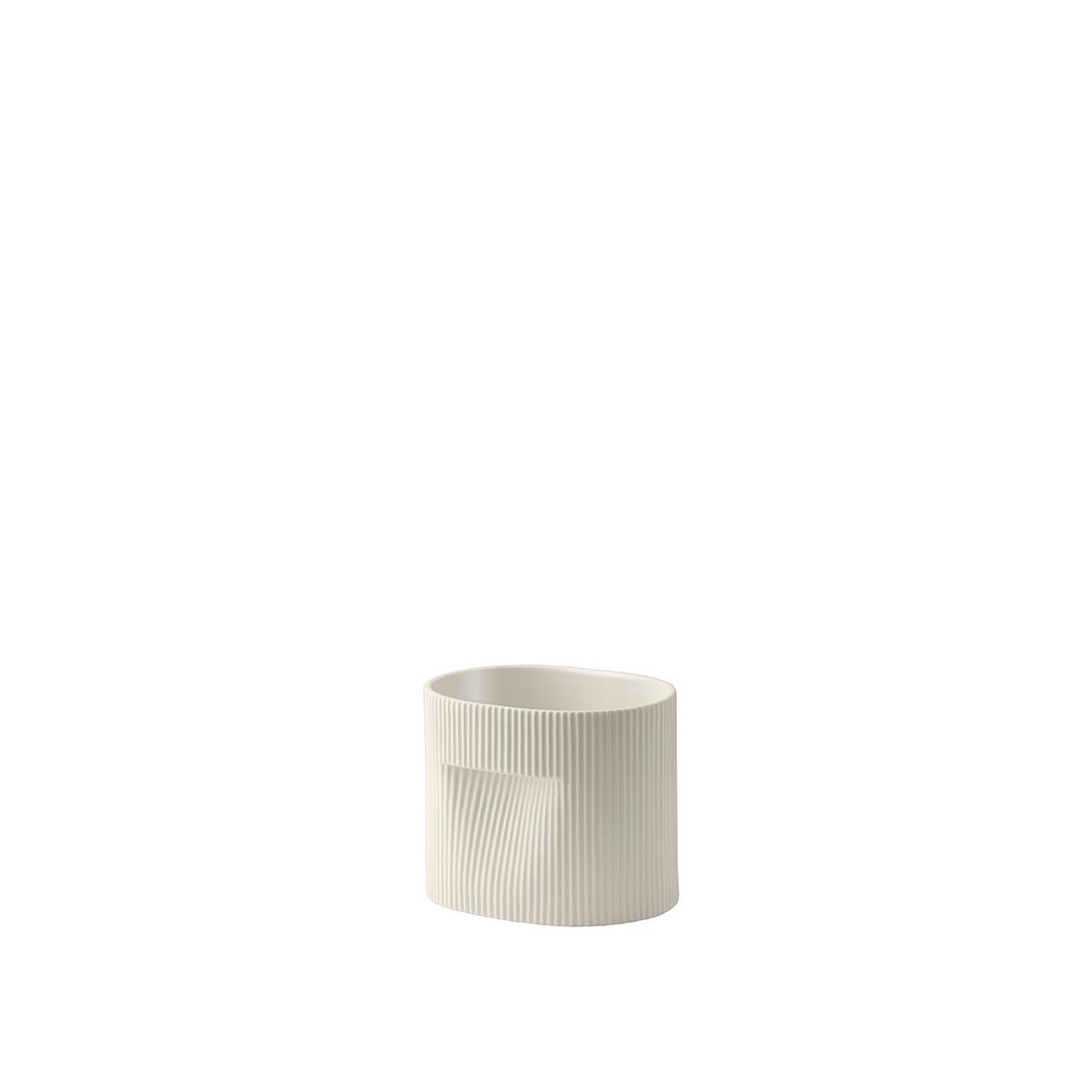 Ridge Planter, off white fra Muuto (H 15 cm)