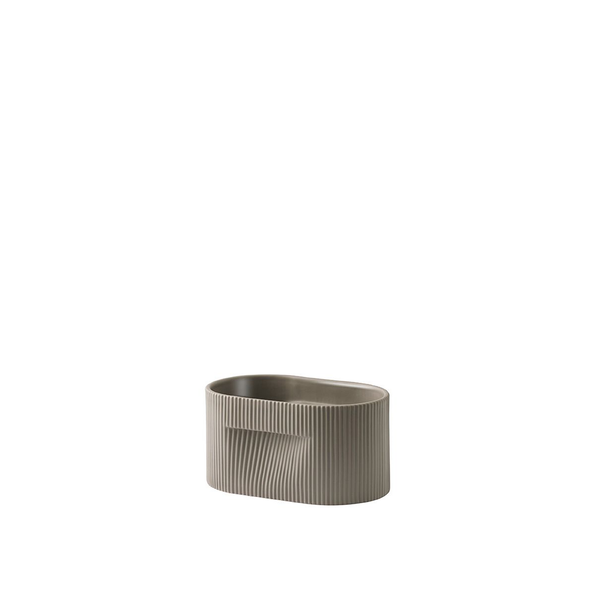 Ridge Planter, taupe fra Muuto (H 13 cm)