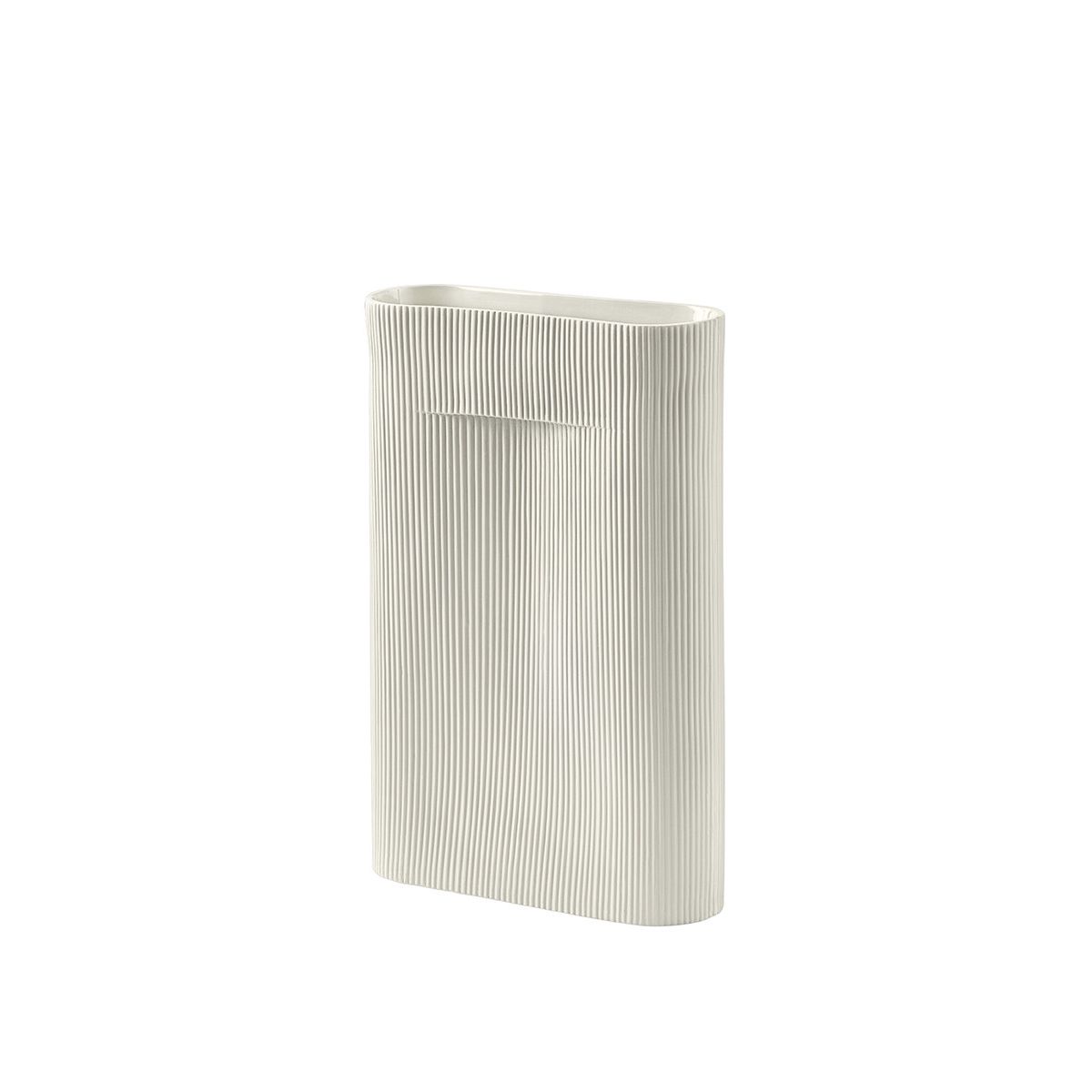 Ridge Vase fra Muuto (Off white, H48,5 cm)