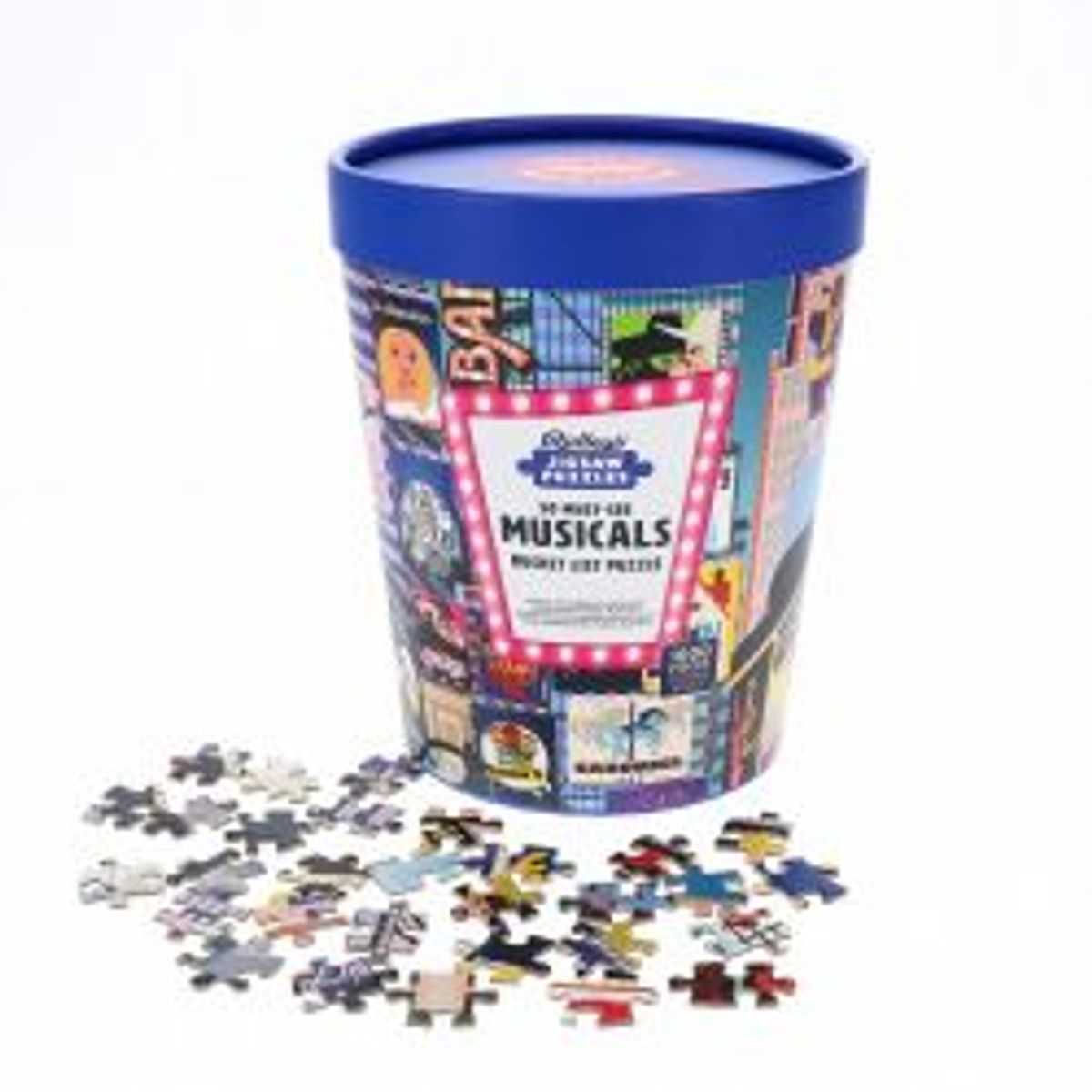 Ridley's Games Room Puzzle Bucket List 50 Musicals - Puslespil