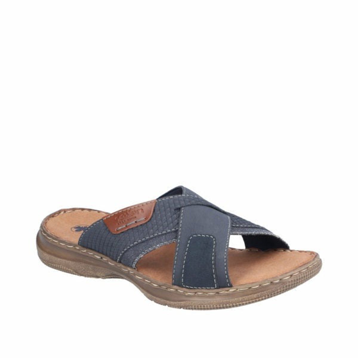 Rieker - Sandal til herrer, 21491-14 - Blå - 44