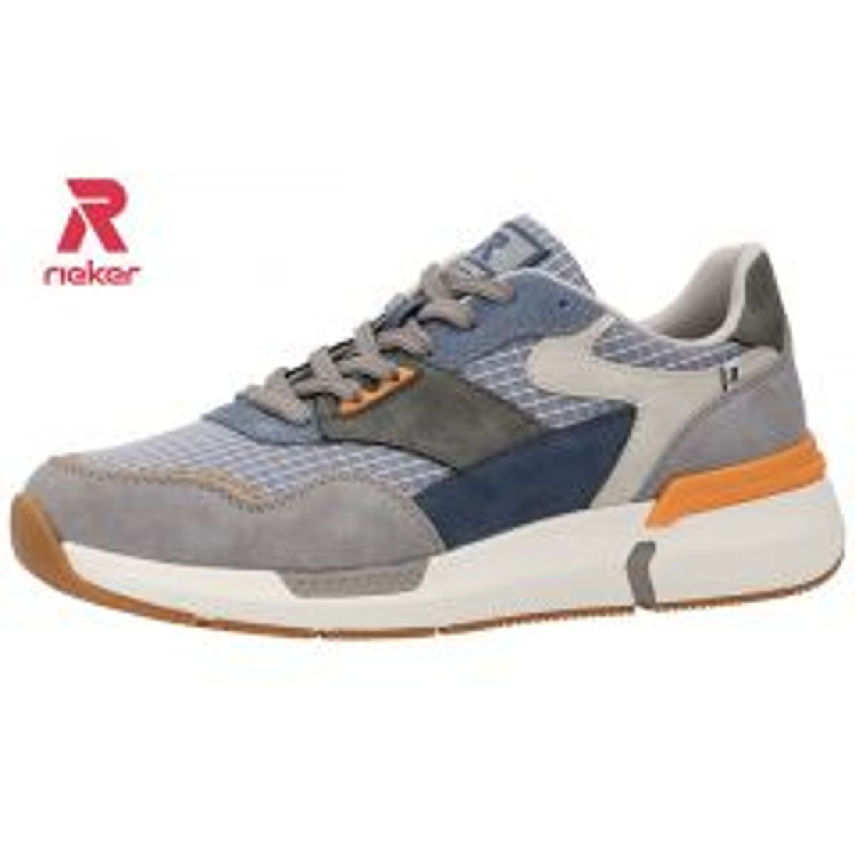 Rieker - Sneaker - 76-1129 - Grå/ multi - 44