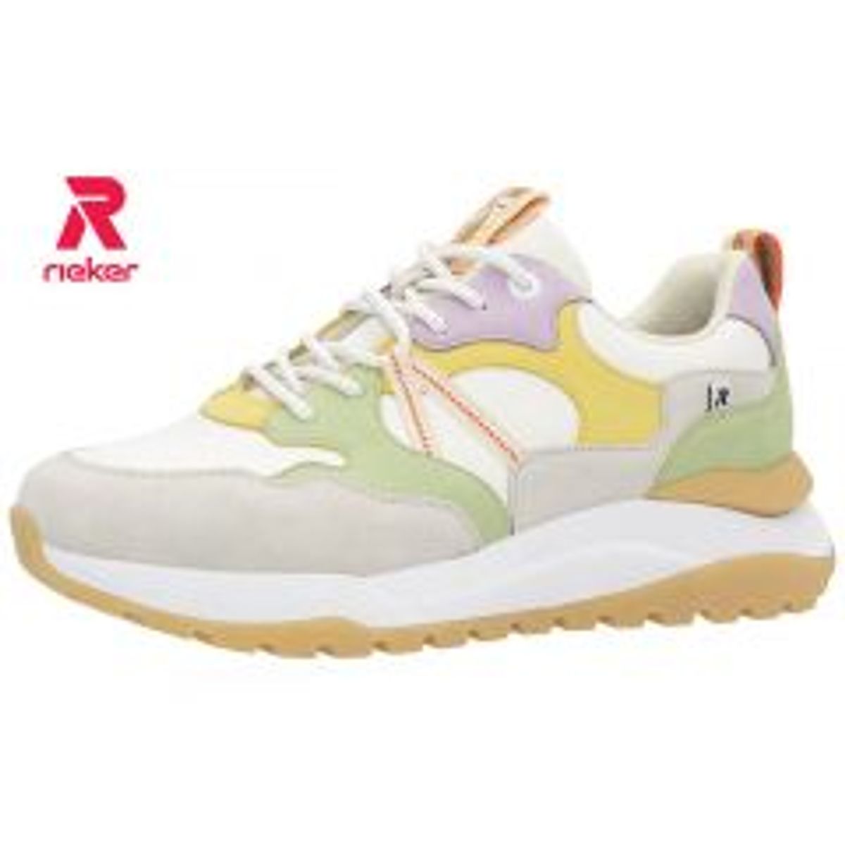 Rieker - Sneaker - 76-1130 - Hvid/multi - 37