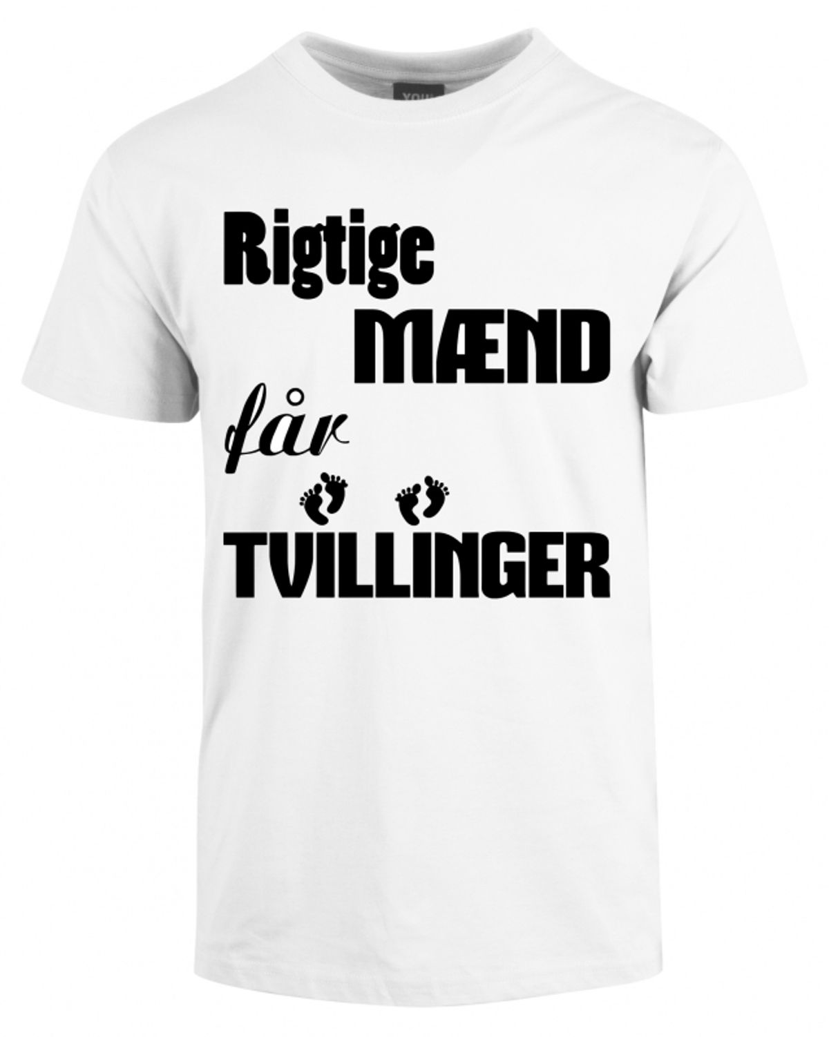 Rigtige mænd får tvillinger - Hvid