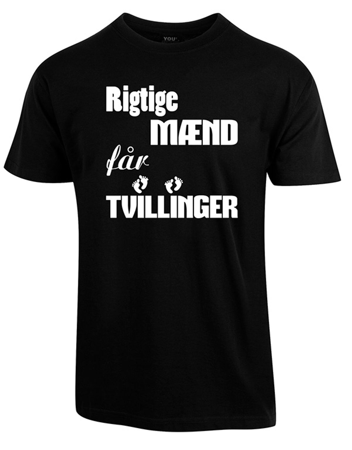 Rigtige mænd får tvillinger - Sort