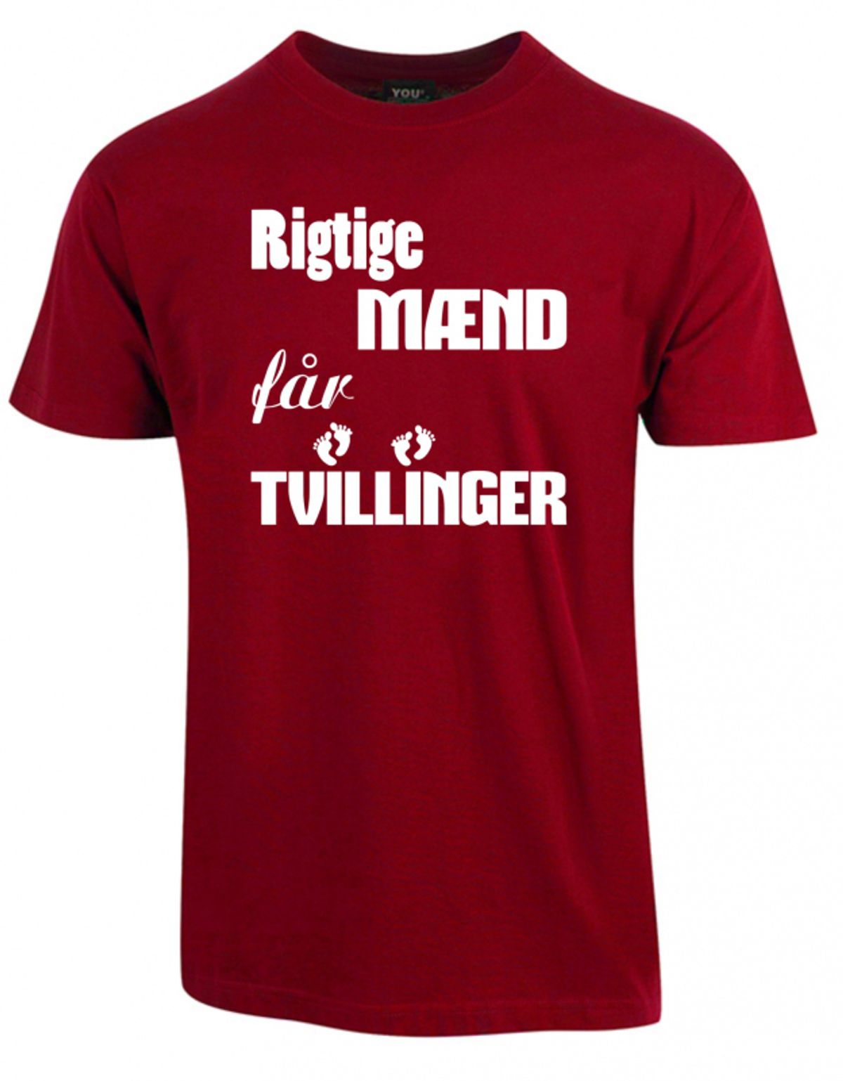 Rigtige mænd får tvillinger - Vinrød