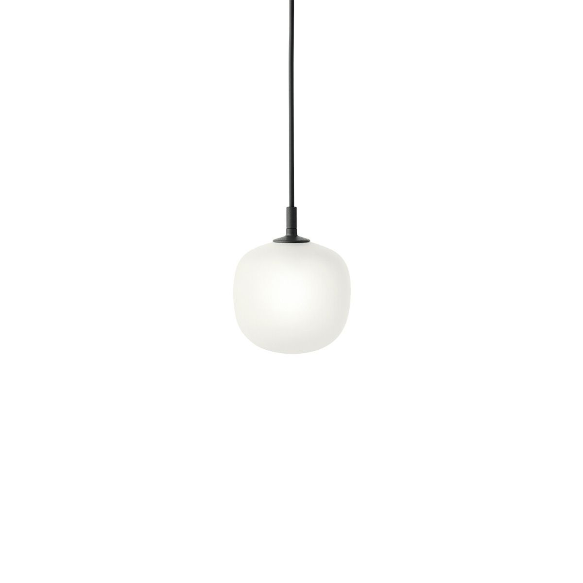 Rime Pendant Lampe, Ø 12 cm fra Muuto (Black)