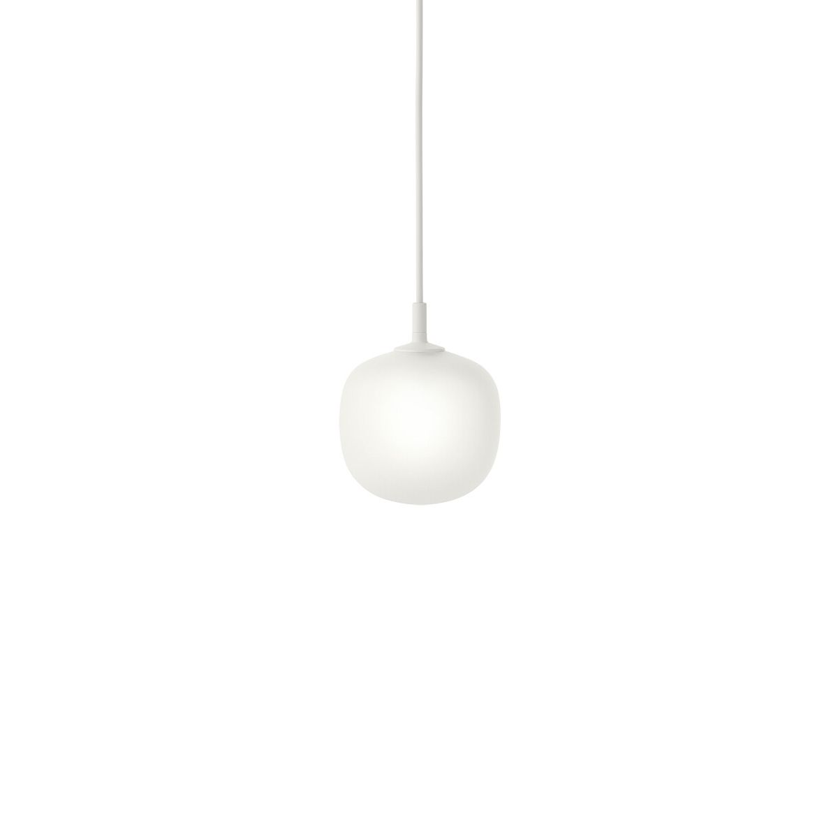 Rime Pendant Lampe, Ø 12 cm fra Muuto (White)