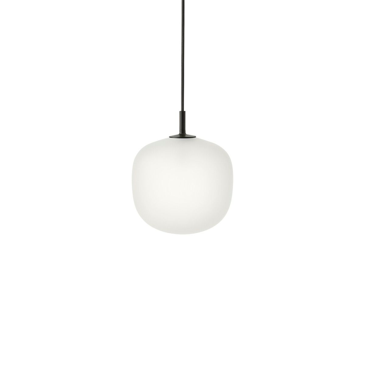 Rime Pendant Lampe, Ø 18 cm fra Muuto (Black)