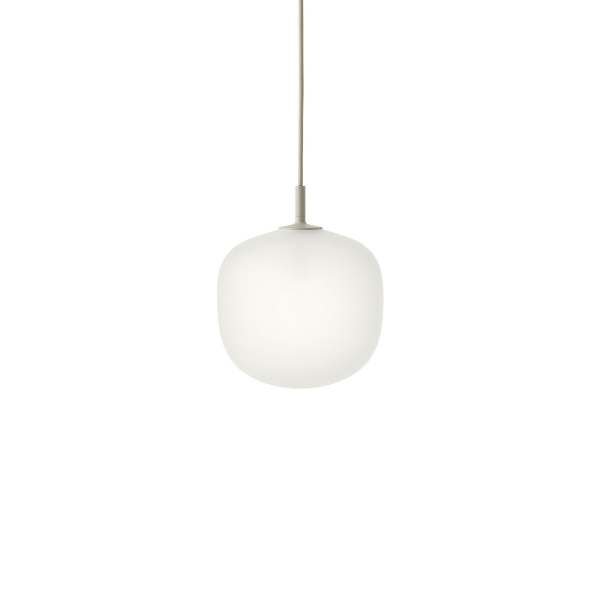 Rime Pendant Lampe, Ø 18 cm fra Muuto (Grey)