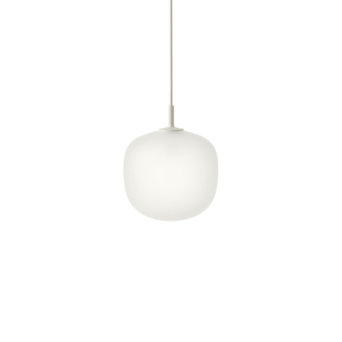 Rime Pendant Lampe, Ø 18 cm fra Muuto (White)