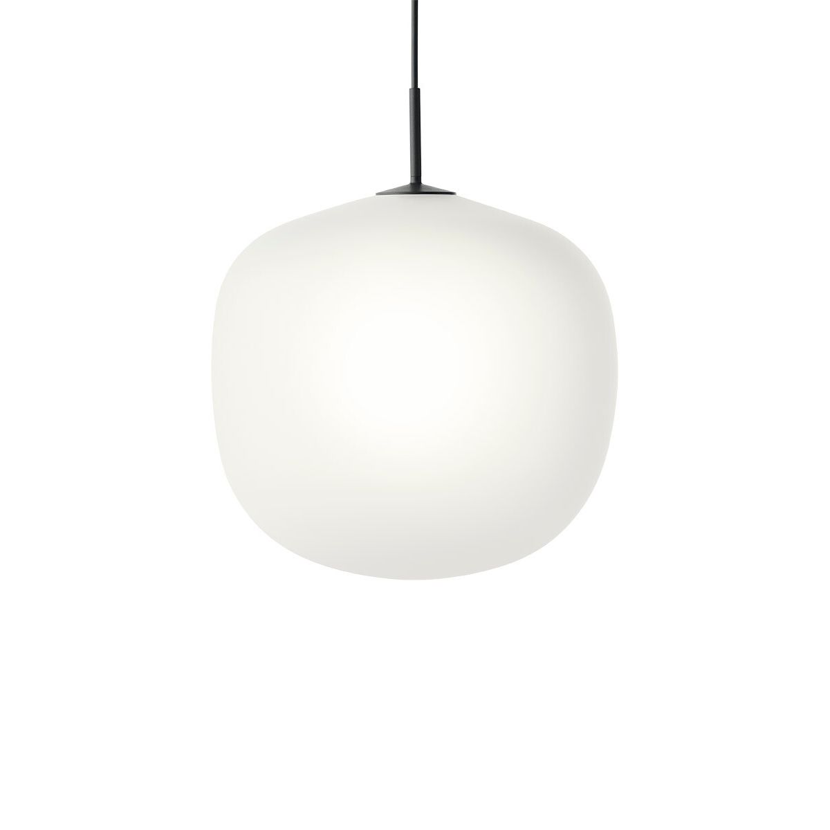 Rime Pendant Lampe, Ø 45 cm fra Muuto (Black)