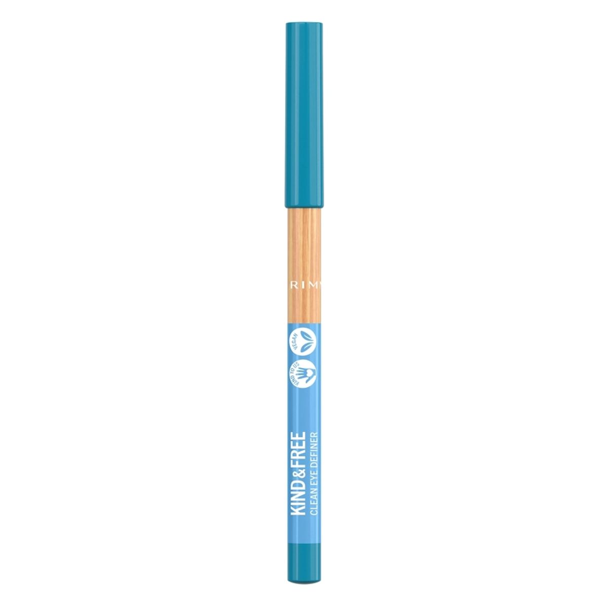 RIMMEL Kind & Free Clean Eyeliner 1,1 gr. - 06 Anime Blue