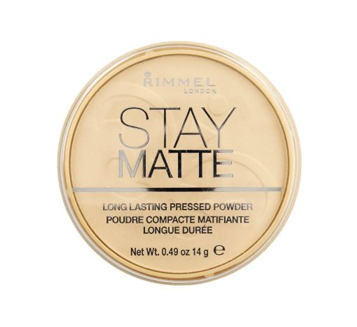 Rimmel Stay Matte Fast Pudder 001 Transparent 14g