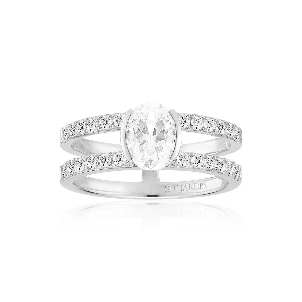 Ring Ellisse Carezza Piccolo