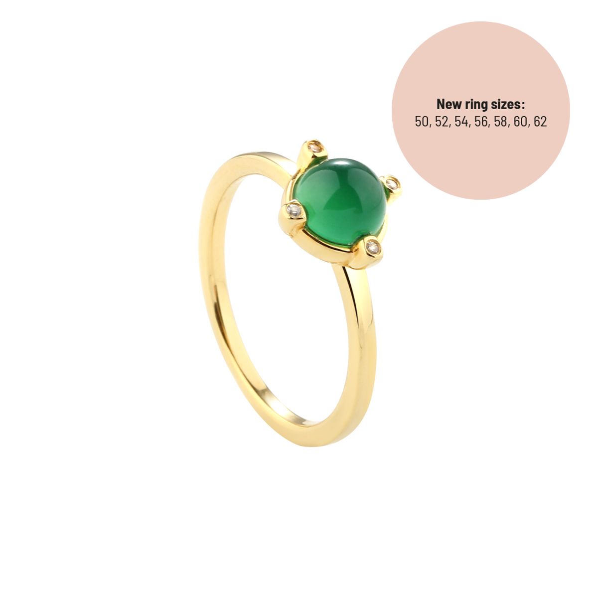 Ring | GREEN PEGGY str 54