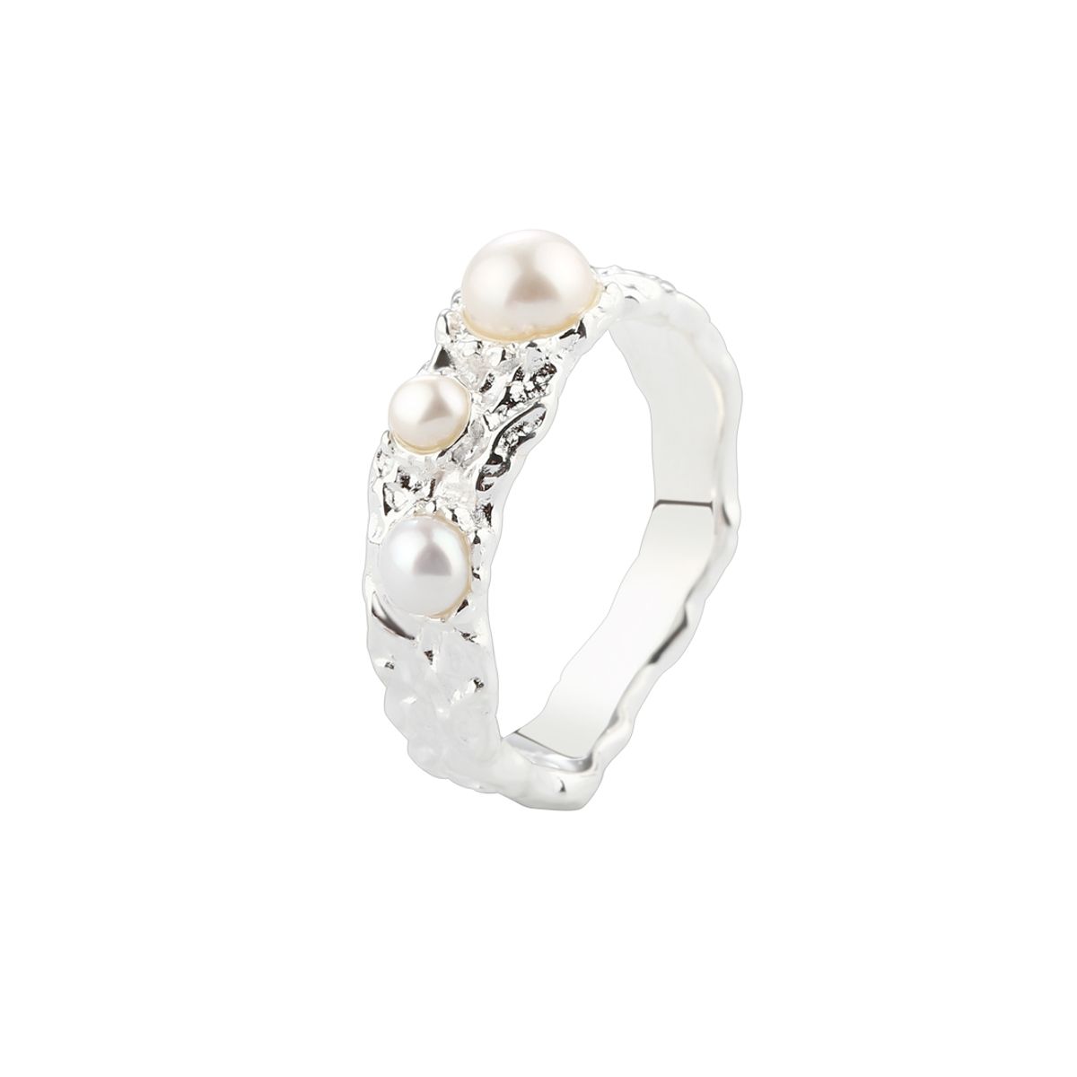 Ring | RUFFLE PEARL str 52