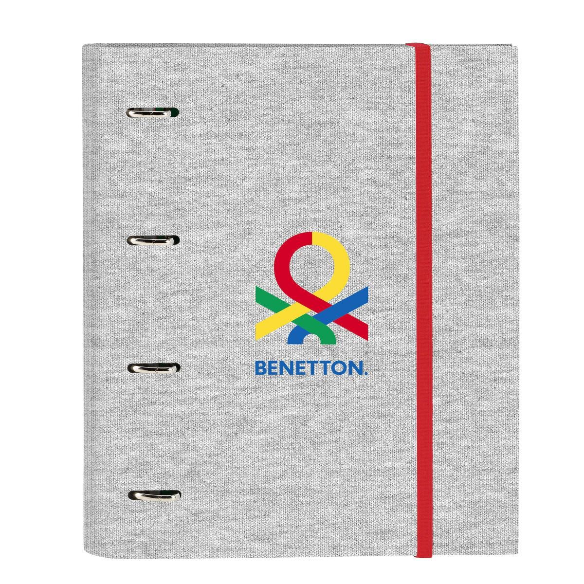 Ringbind Benetton Pop Grå (27 x 32 x 3.5 cm)