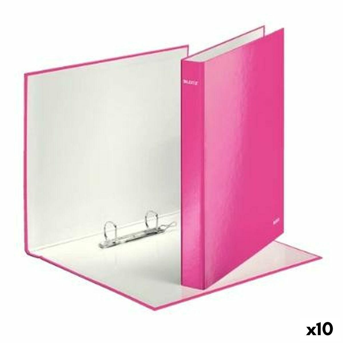 Ringbind Leitz Fuchsia A4 (10 enheder)