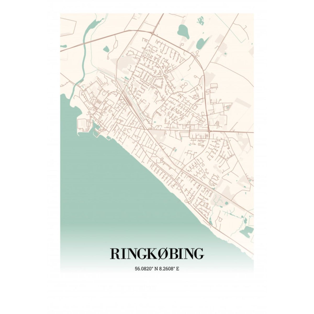 Ringkøbing 21x30cm (A4)