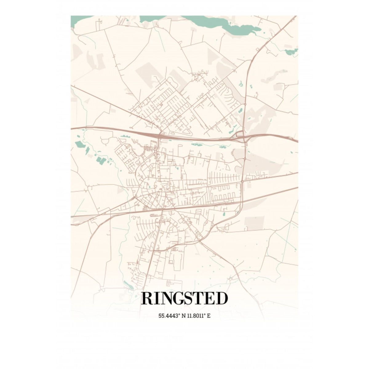 Ringsted 35x50 cm (B3)