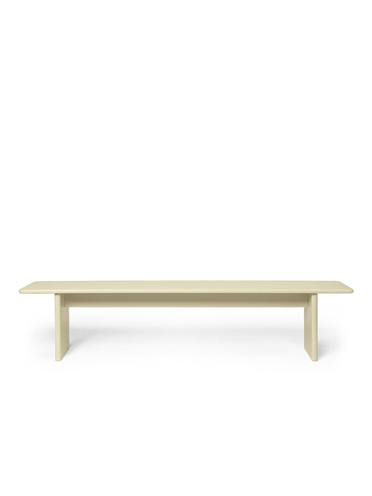 Rink Bench, 200 cm fra Ferm Living (Eggshell)