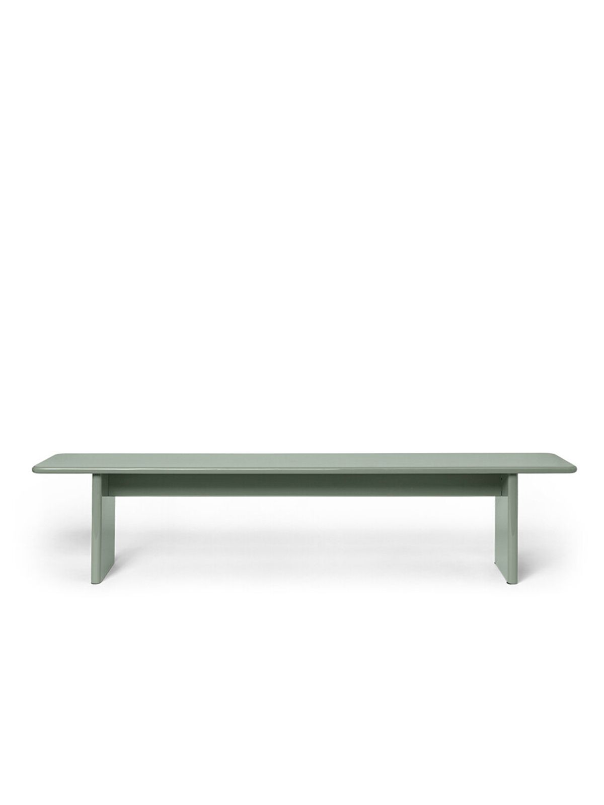 Rink Bench, 200 cm fra Ferm Living (Tea Green)